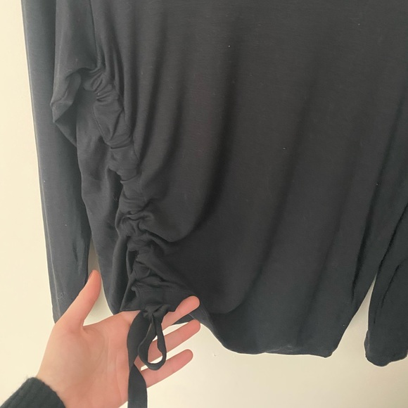 AllSaints Black Long Sleeve Shirt S - Picture 4 of 4